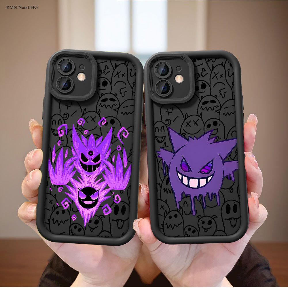 Capinha de Silicone Preta Para Xiaomi Redmi Note 15 14 13 12 12S Pro Plus 4G 5G Capa de Celular Macia TY7619
