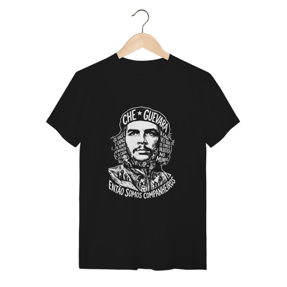 Camiseta Estetica Linocut Filosofia Estampa Uniao Social