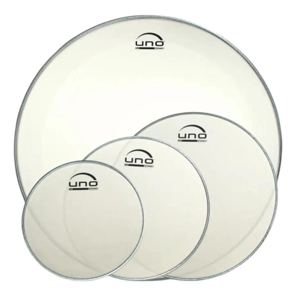 Kit Peles Uno By Evans 12 13 16 G2 Clear Bumbo 22 Eq4