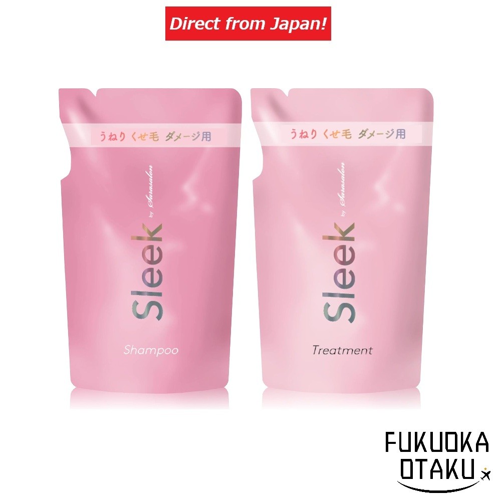 AQUA・NOA Sleek by Sarasalon Refil Melty Repair Shampoo / Tratamento Japão【Direto do Japão】