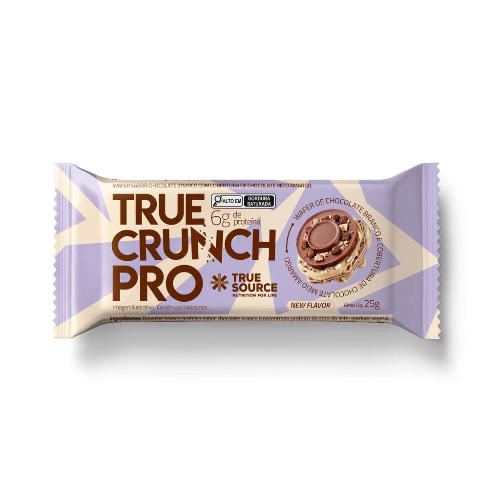 True Crunch Pro Chocolate Meio Amargo 25 G