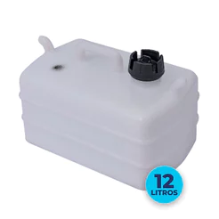 TANQUE 12 LITROS HORIZONTAL BRANCO
