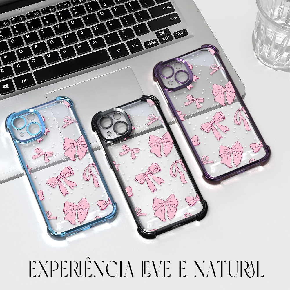 Capa Para Samsung Galaxy A17 A16 A15 A14 A13 A12 4G 5G Capinha Transparente Protetora De Celular FS1048