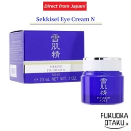 KOSE SEKKISEI Eye Cream N Creme para Área dos Olhos Hidratante Pele Radiante Fabricado no Japão【Direto do Japão】