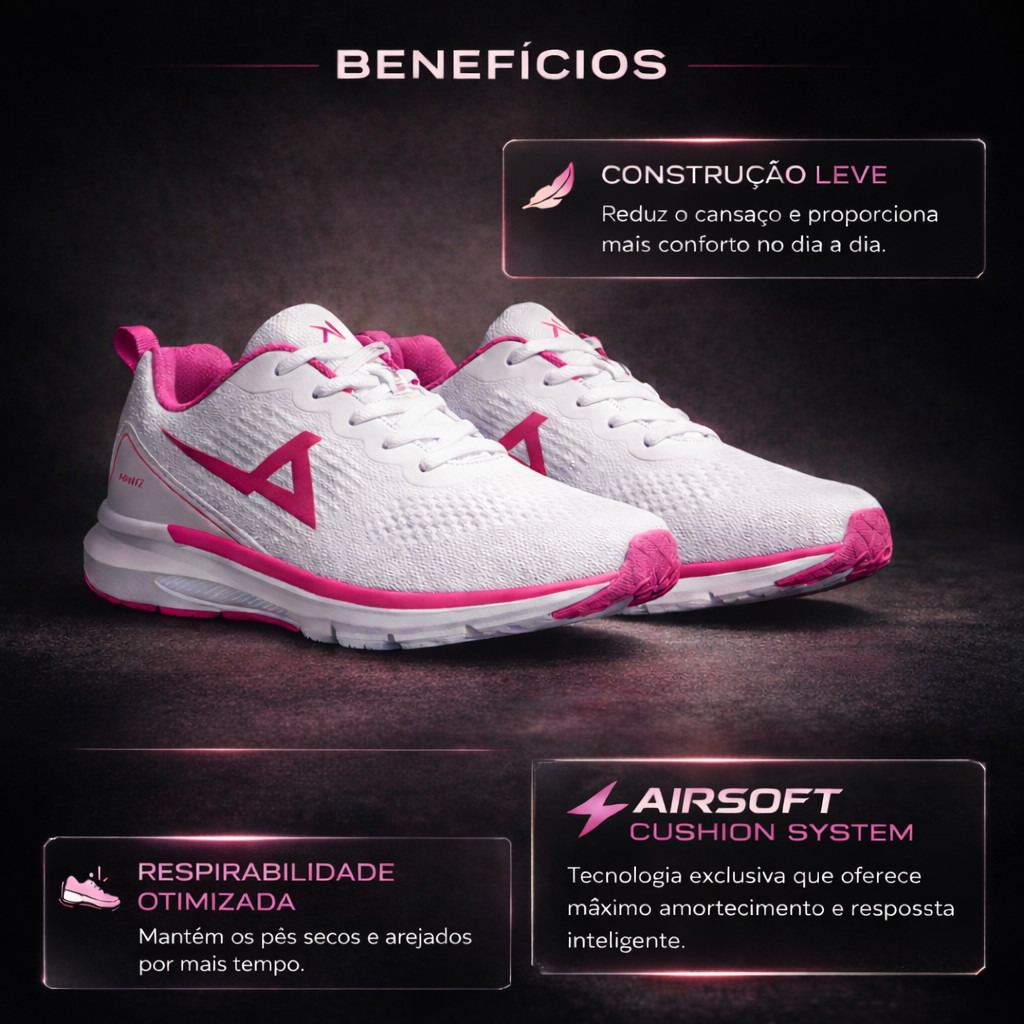 Tenis Esportivo Masculino Feminino Corrida Leve Caminhada Academia Promoção em Oferta na Shopee