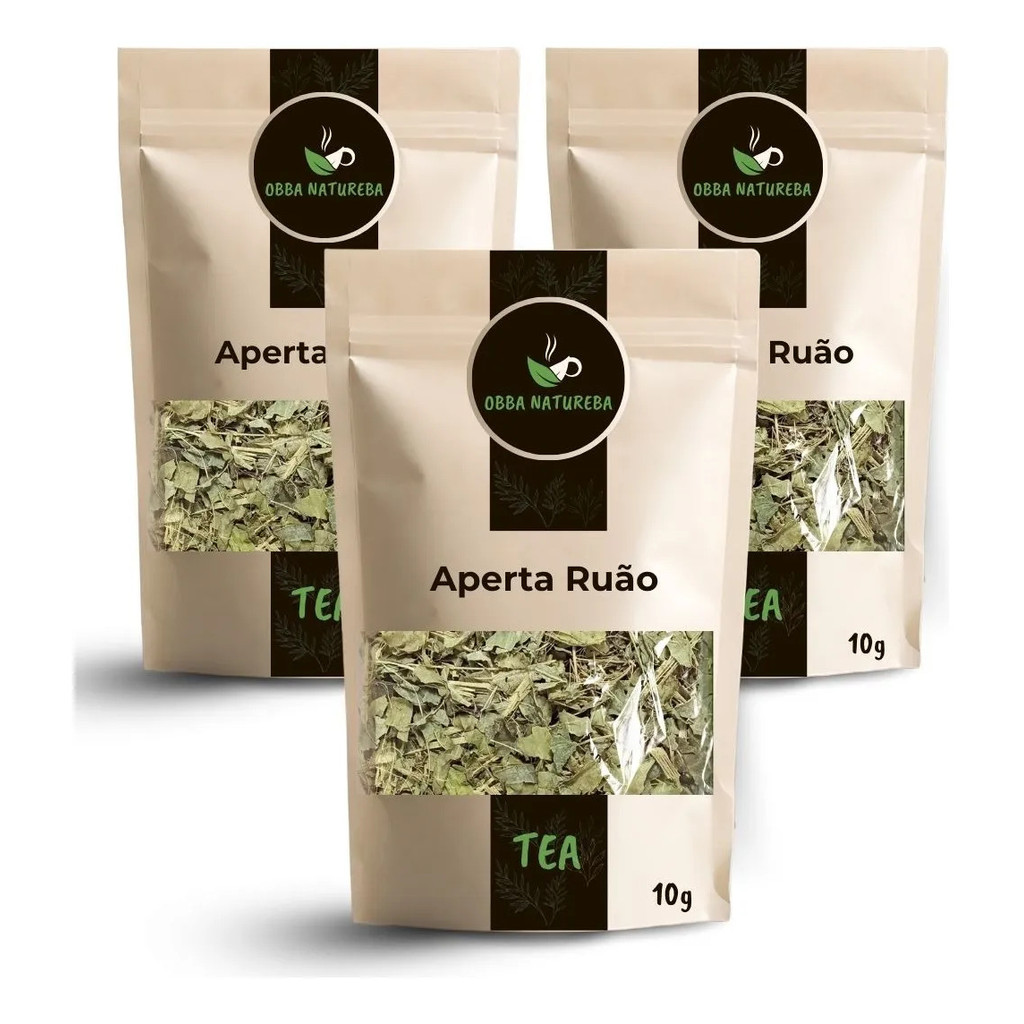 Chá de Aperta Ruãos  Pronto para Infusão Produto Vegetal-Com 3 Pacotes