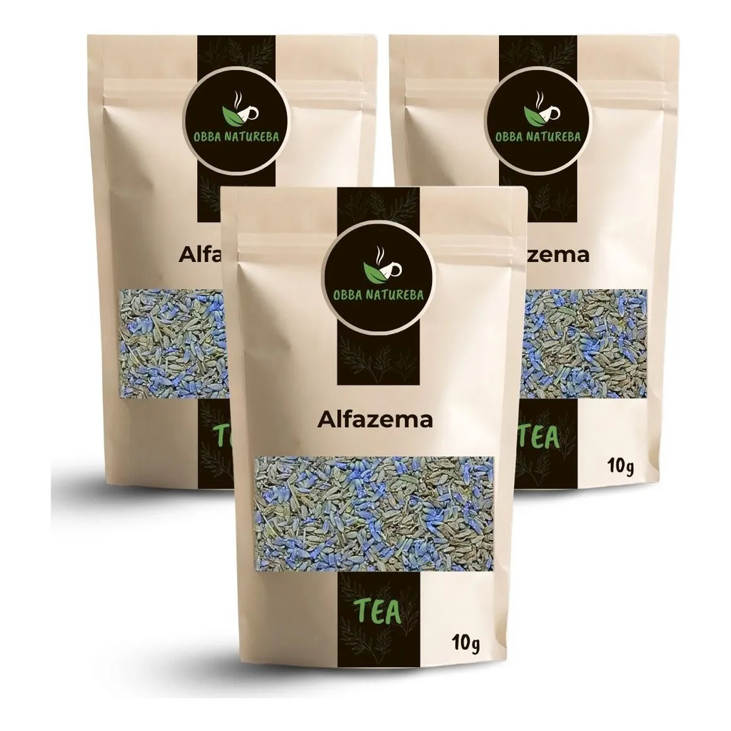Chá de Alfazema  Pronto para Infusão Produto Vegetal-Com 3 Pacotes