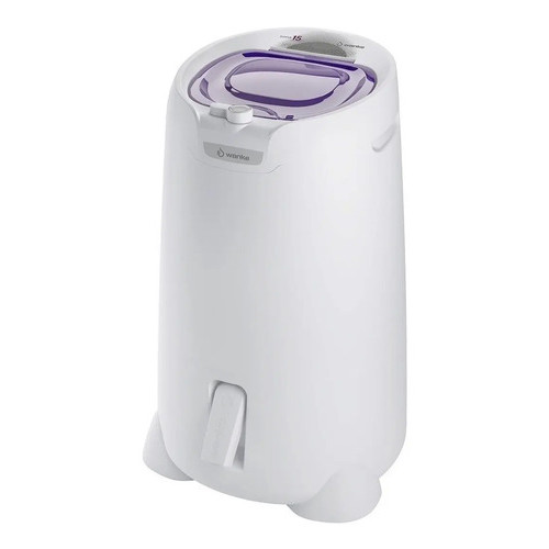 Centrífuga De Roupas Wanke Sofia Elétrica 15kg Lilás 127v