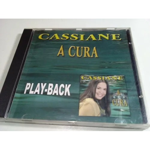 CD - CASSIANE - A CURA  - PLAYBACK