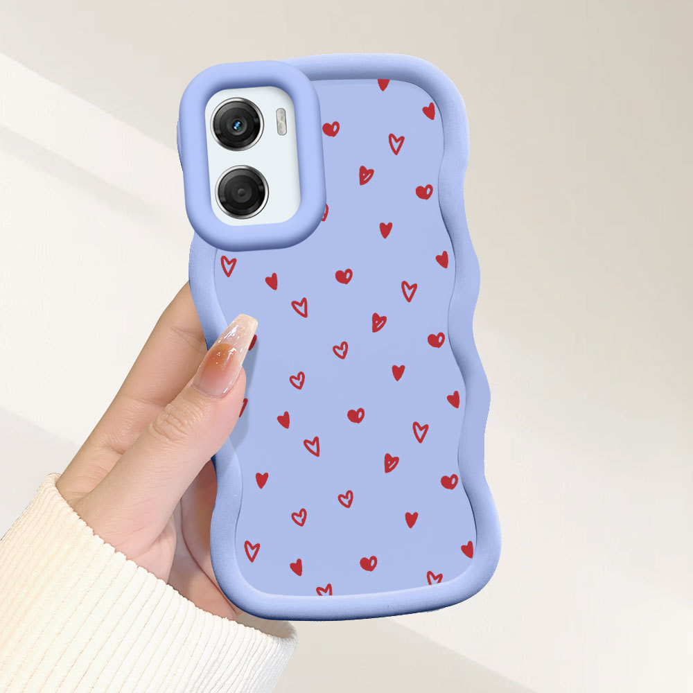 Capinha Desenho Para Motorola Moto G06 Capa De Silicone Macia Estilo Simples Macaron Case 0368