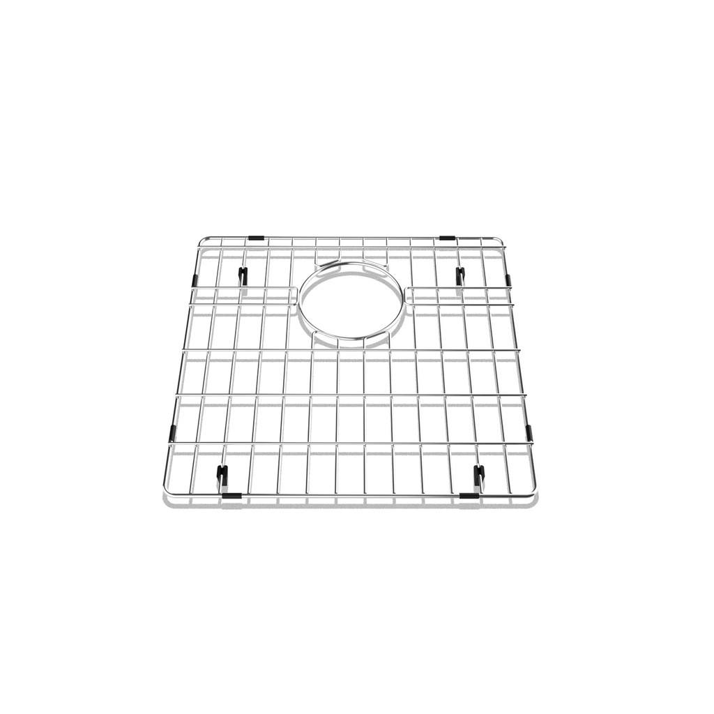 Grade Aramada Calha Úmida Quadratta 40x40cm Em Aço Inox Eletropolido