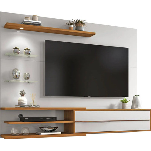 Painel Tv Rack Suspenso 40 42 50 55 60 Polegadas Quarto Sala