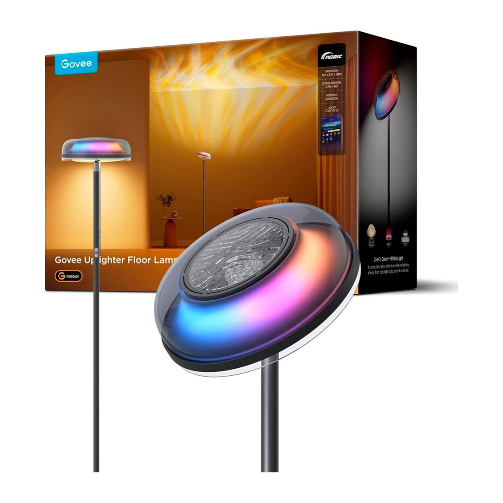 Luminária Chão Govee RGBIC Ripple 1000lm Matter Smart LED