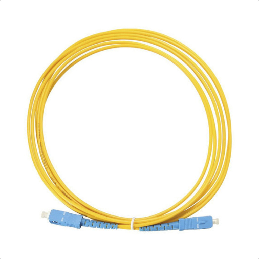 Cabo Fibra Óptica Para Internet E Rede Ethernet 5 Metros Newlink CB203 Alta Precisão De Sinal