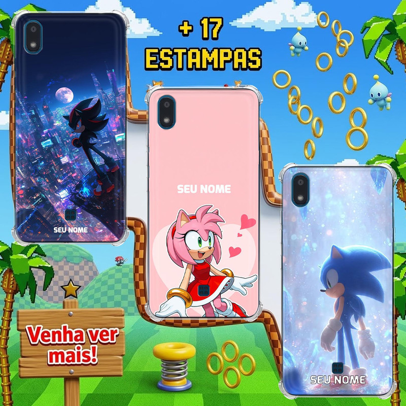 Capa Capinha para LG K8 Plus - Sonic the Hedgehog