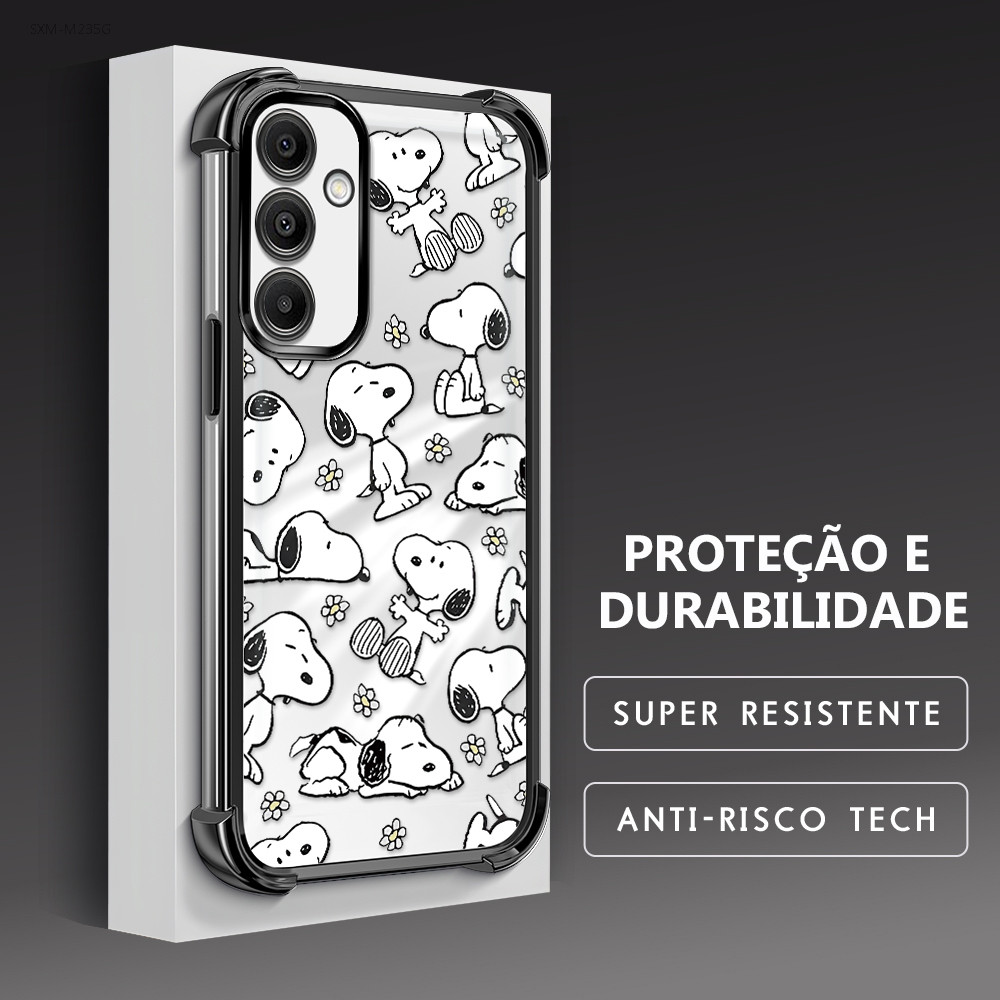 Capinha Capa Anti Impacto Transparente Luxo Para Samsung Galaxy M54 M55 M53 M23 
