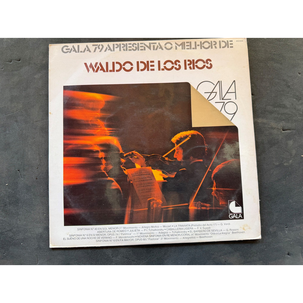 LP WALDO DE LOS RIOS GALA 79 1979