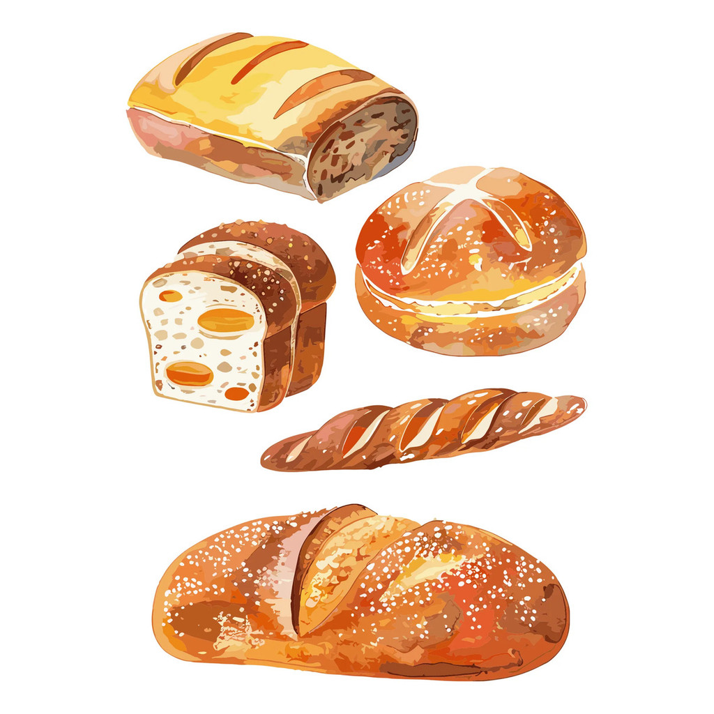 Decalque Porcelana Forno Caseiro- Padaria 8cm