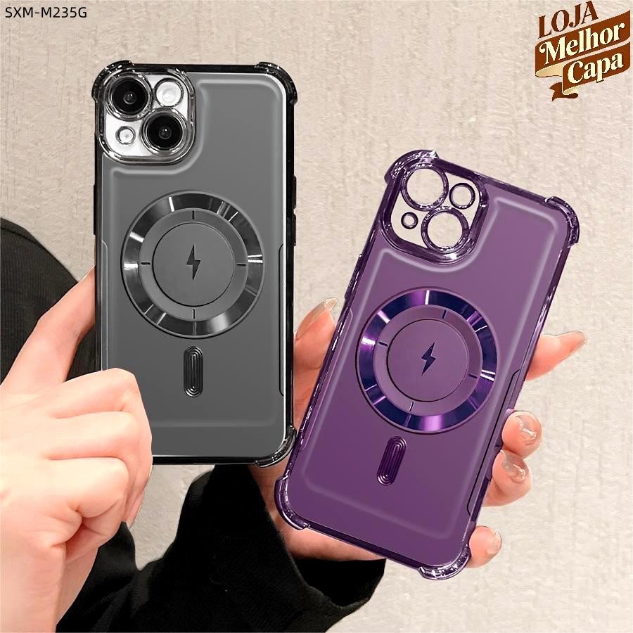 Capinha Capa Anti Impacto Transparente Luxo Para Samsung Galaxy M54 M55 M53 M23 M13 4G 5G Capas 0672FS