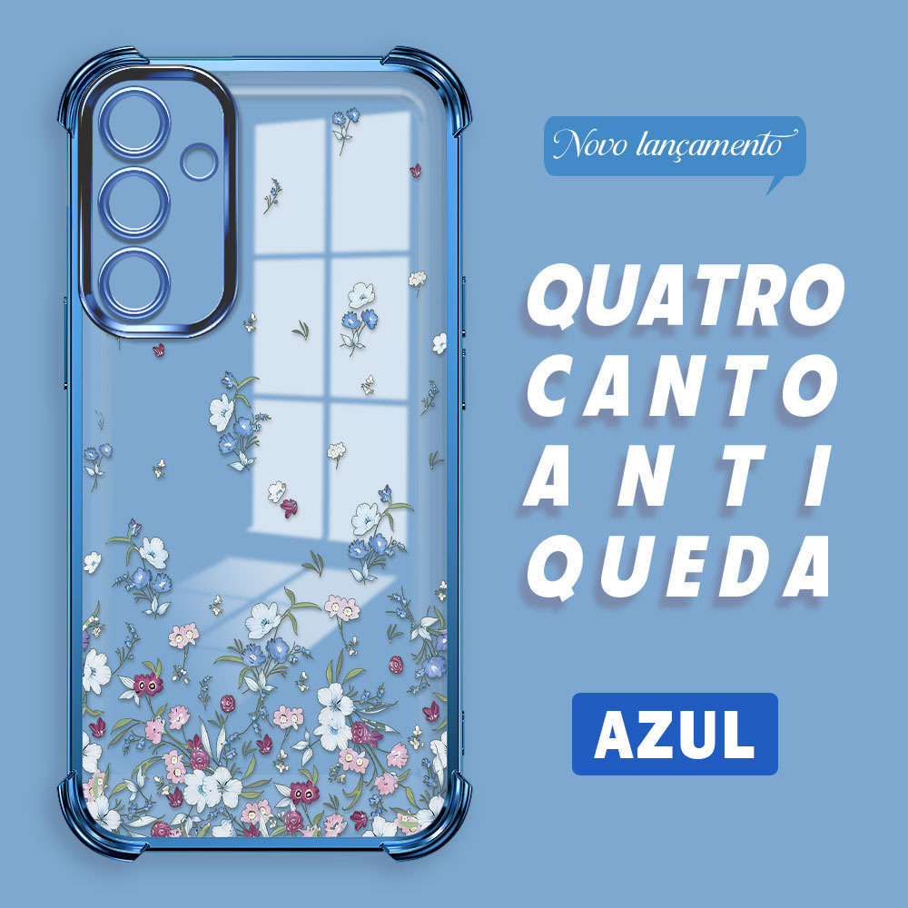 Capinha Para Samsung Galaxy A16 4G 5G Capa De Celular Anti Impacto De Case FS1012