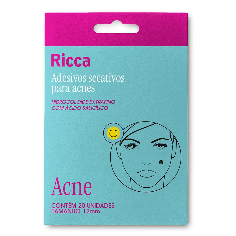 Adesivos Secativos Para Acnes Smile Ricca