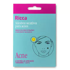 Adesivos Secativos Para Acnes Smile Ricca