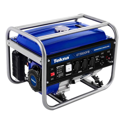 Gerador Portátil Tekna Gt3500fb 3100w Monofásico Com Tecnologia Avr 115v230v