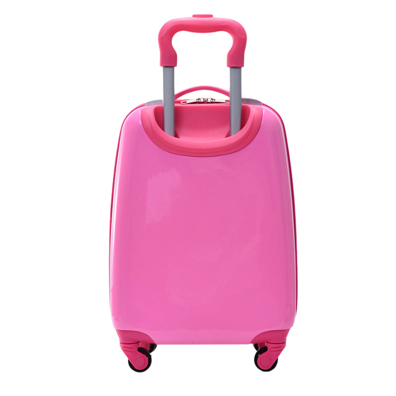 Mala Infantil ABS 47x29x20cm - Ideal para Escola e Viagem, Leve e com Rodinhas 360° — imagem 2 de 2