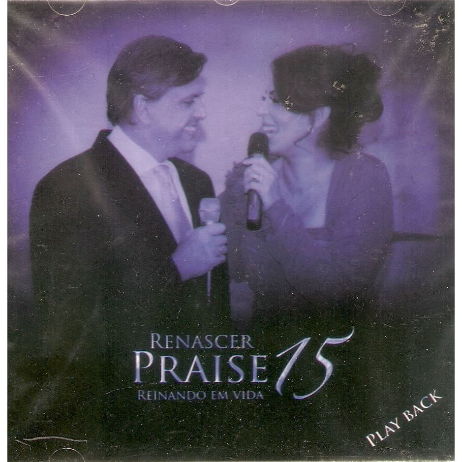 CD RENASCER PRAISE - REINANDO EM VIDA  - PLAYBACK - LACRADO