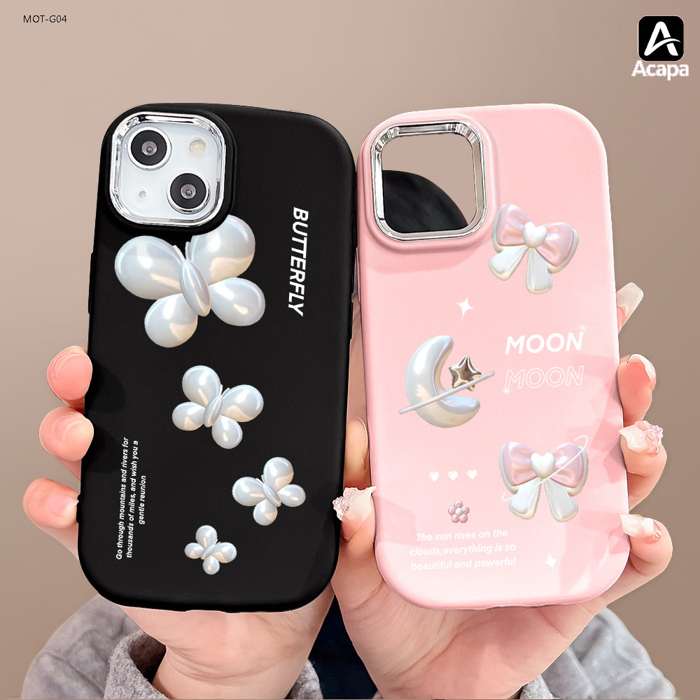 Capinha Anti Choque Para Motorola Moto G06 G05 G04 G04S G6 G7 G8 G9 Play Plus Power Lite Capa Proteção Lens Case PDD1416