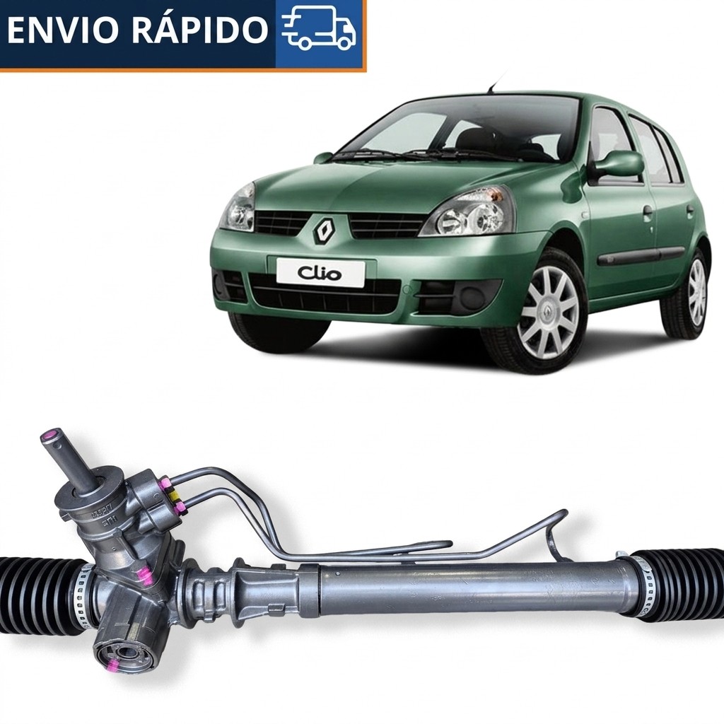 Caixa de Direção Hidráulica Clio Renault 2006