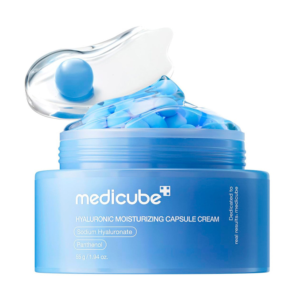 Creme Ácido Hialurônico Medicube Cápsula Hidratante Facial