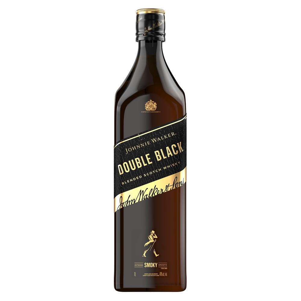 Whisky Johnnie Walker Double  Black - 1L