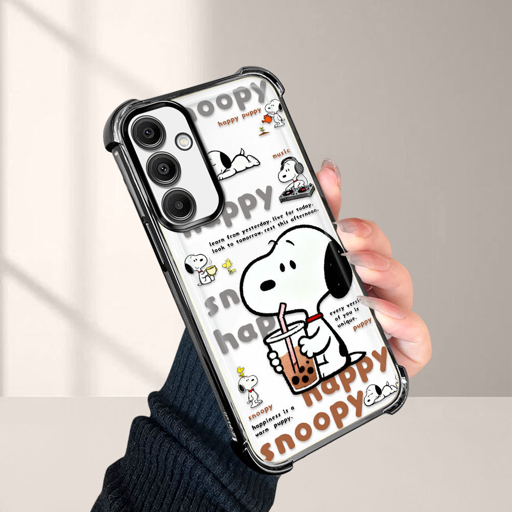 Capa Proteção Anti-impacto Transparente Para Samsung Galaxy A16 4G 5G Capinha Macio Desenho Caso SJ 0805