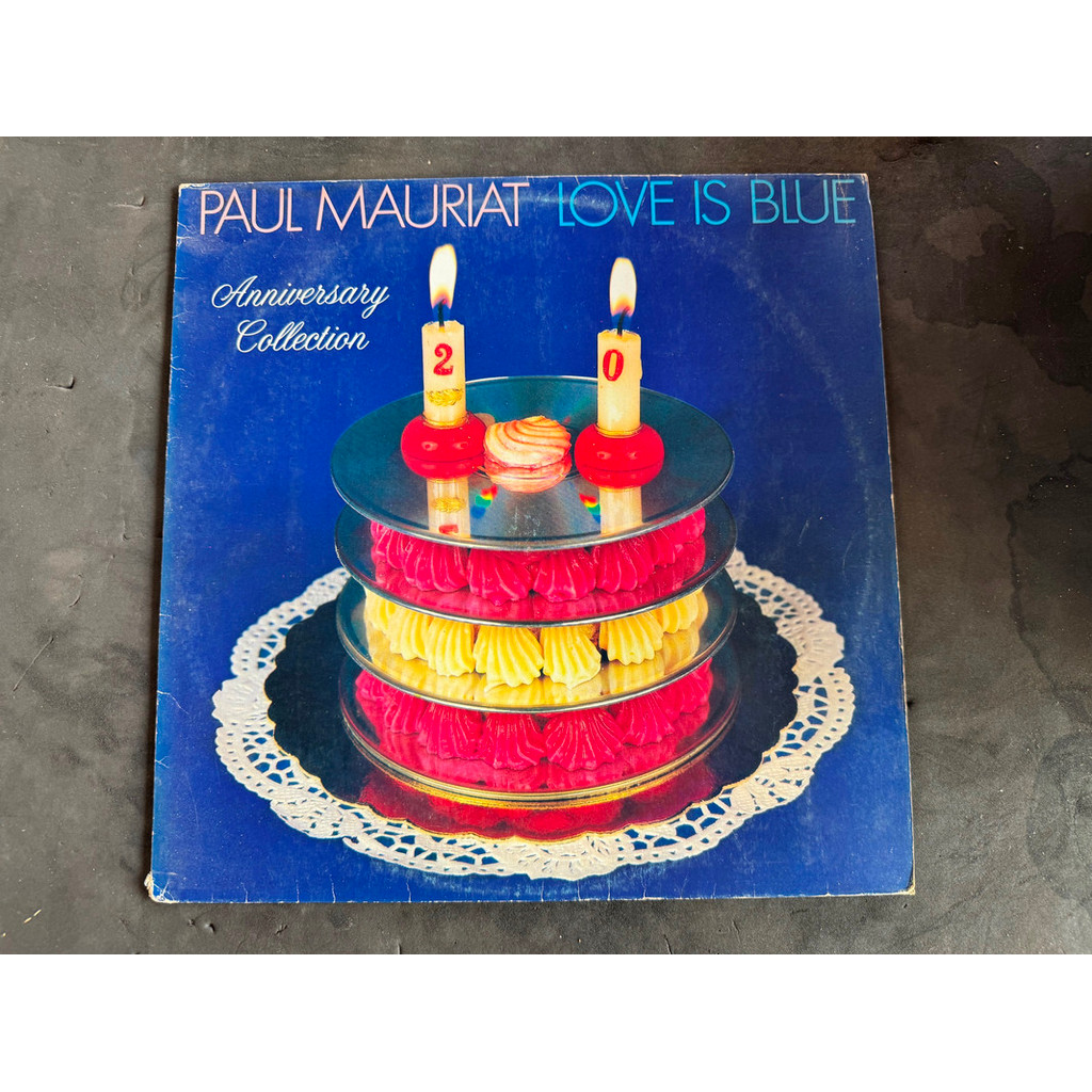 LP PAUL MAURIAT LOVE IS BLUE 1988
