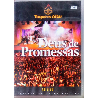 DVD TOQUE NO ALTAR - DEUS DE PROMESSAS - LACRADO