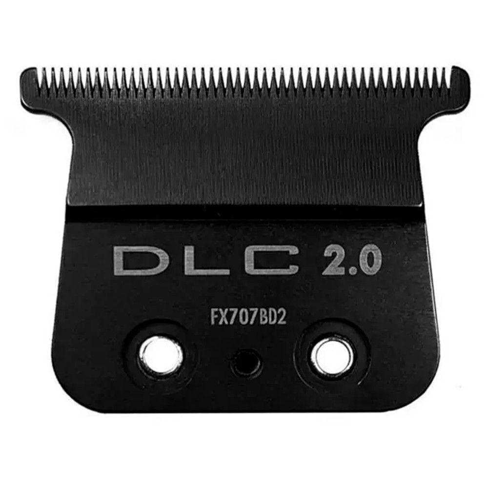 Lâmina Máquina Acabamento DLC 2 0 Preto Cortes Ultraprecisos Fios Grossos BabylissPRO FX707BD2