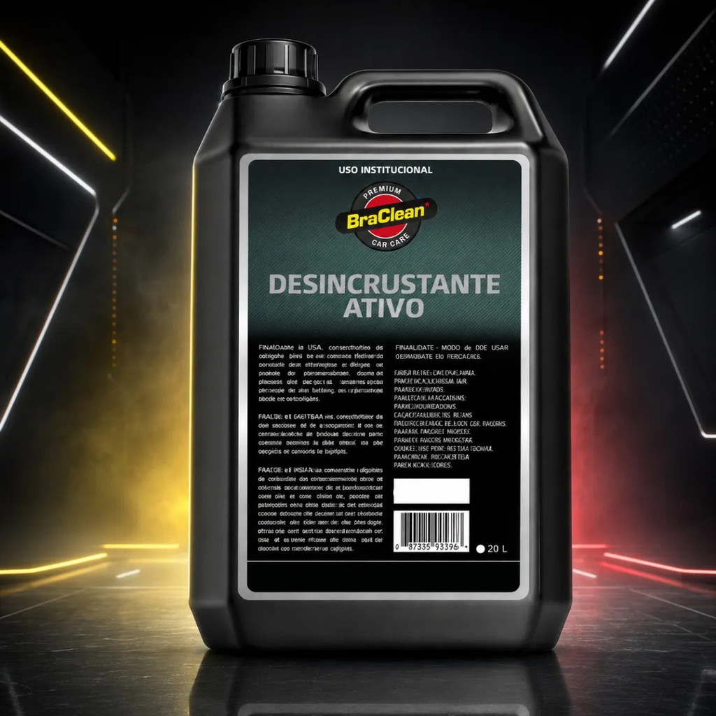 Shampoo BraClean 5L Para Oficina Lava Rápido Frota E Conservação Veicular Uso Externo Auto