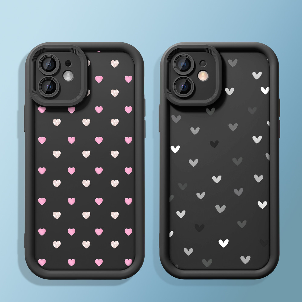 Capinha corações Para Xiaomi Poco X5 Pro 5G Capa de silicone Anti-impacto Macia case TY6783 — imagem 2 de 2