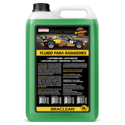 Fluido Aditivo Radiador Pronto Uso 5L Verde Arrefecimento Refrigerante Anticorrosivo Automotivo