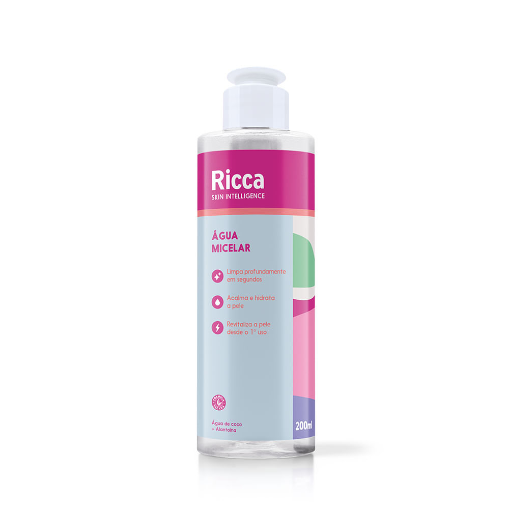 Água Micelar Funcional Ricca