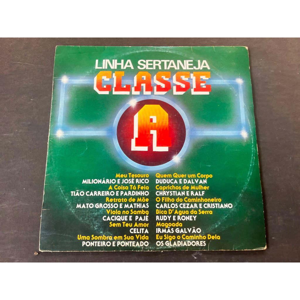 LP LINHA SERTANEJA CLASSE A 1984 MILIONARIO E JOSE RICO / TIAO CARREIRO E PARDINHO