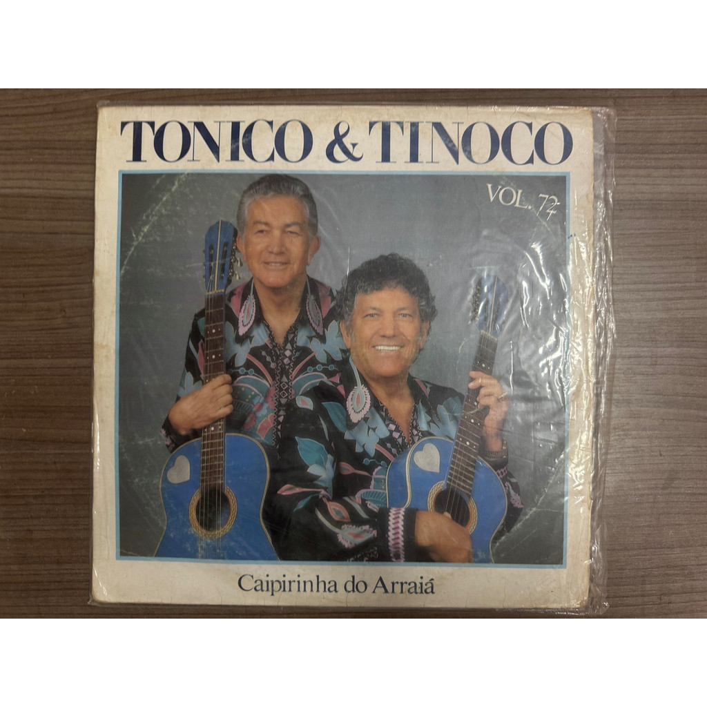 LP TONICO E TINOCO VOL 72 CAIPIRINHA DO ARRAIA 1988