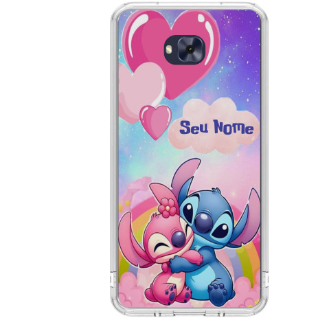 Capa Capinha Para Asus Zenfone 4 Selfie (ZD553KL) Personalizada - Stitch com nome 5
