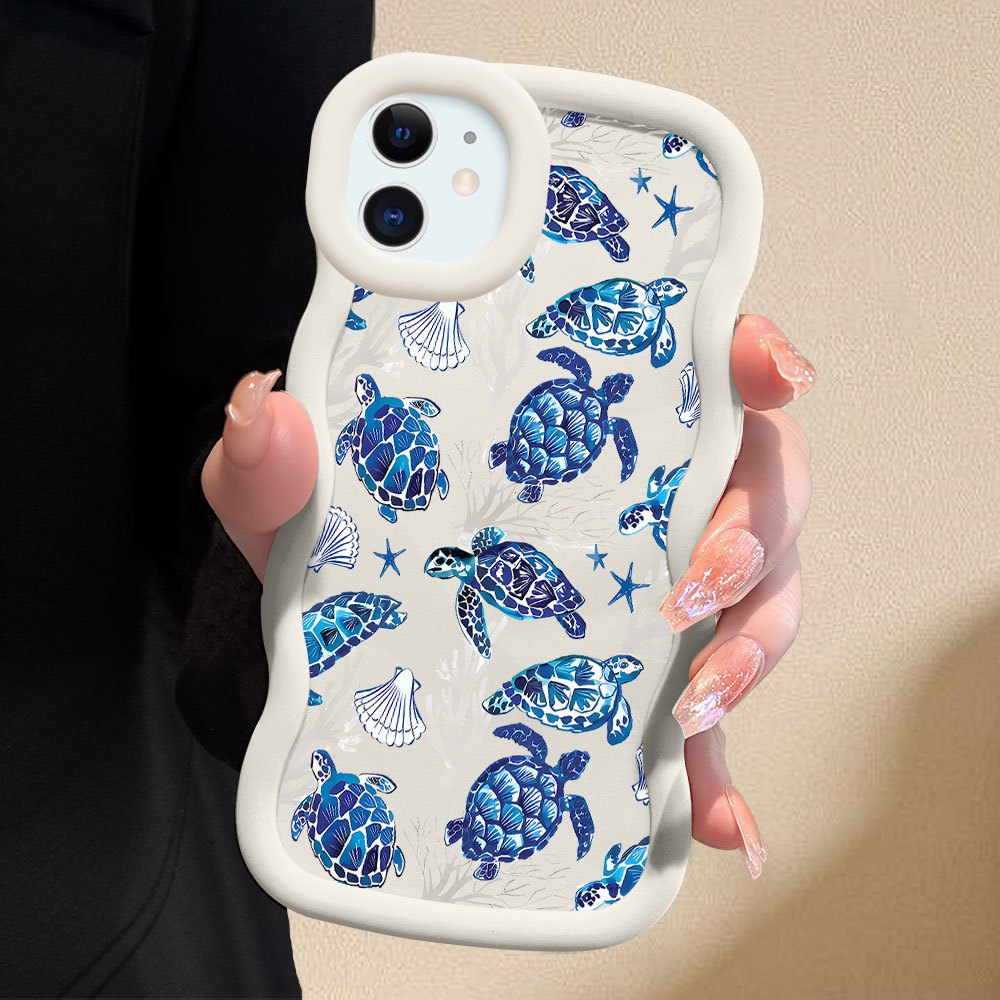 Capinha Fofo Para iPhone 11 Capa De Silicone Macia Estilo Simples Macaron Case 0471