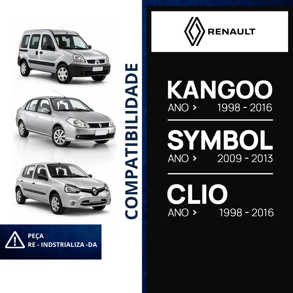 Caixa de Direção Hidráulica Renault Clio 2011 A 2016 — imagem 2 de 2