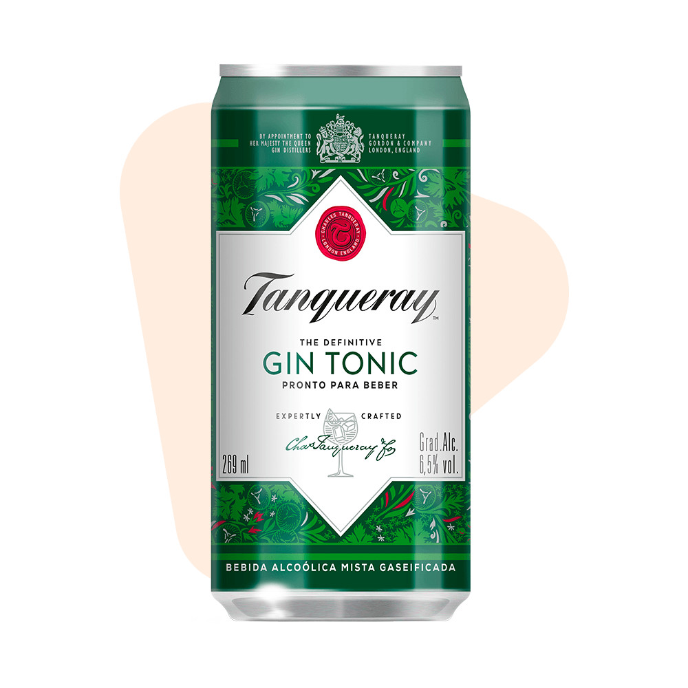 Gin Tanqueray London Dry Tonic - 269ML em Oferta na Shopee