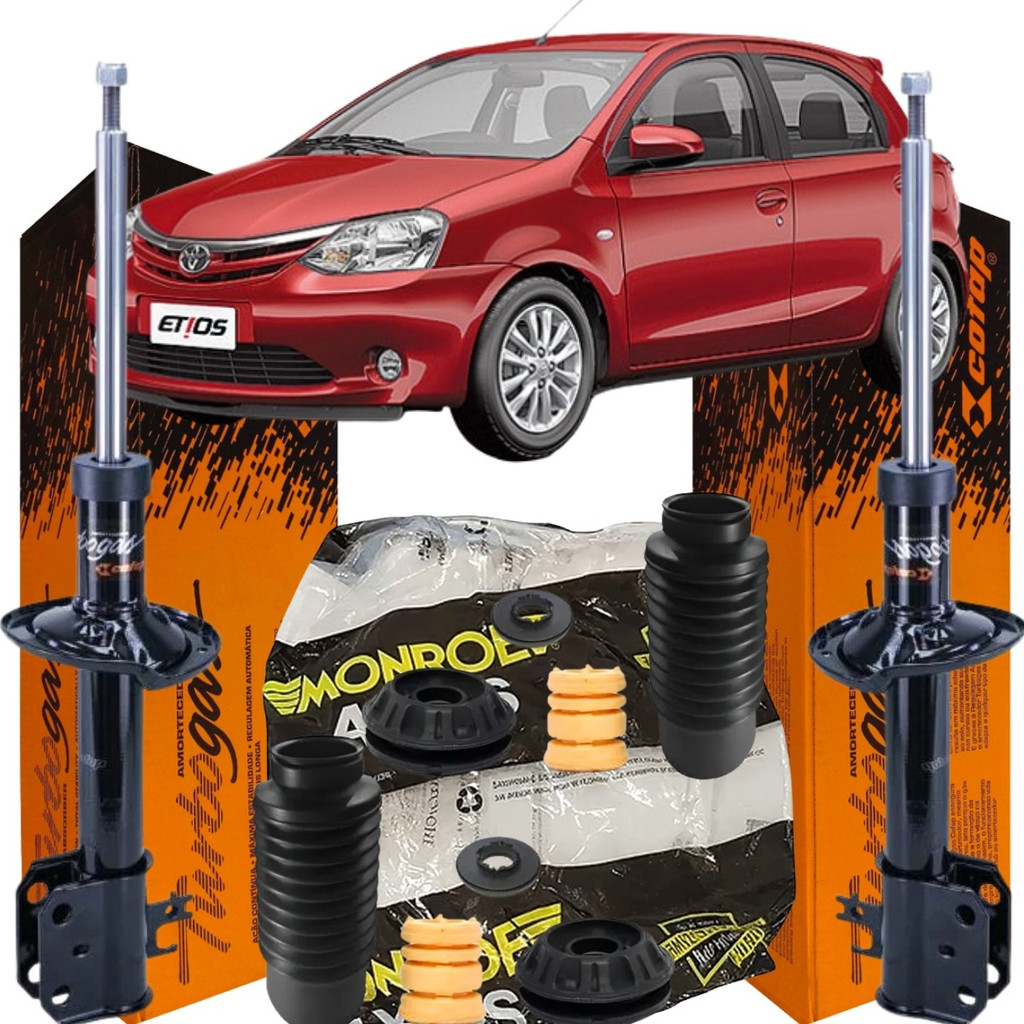 Kit Amortecedor Dianteiro Cofap. Toyota Etios Sedan 1.5 2019