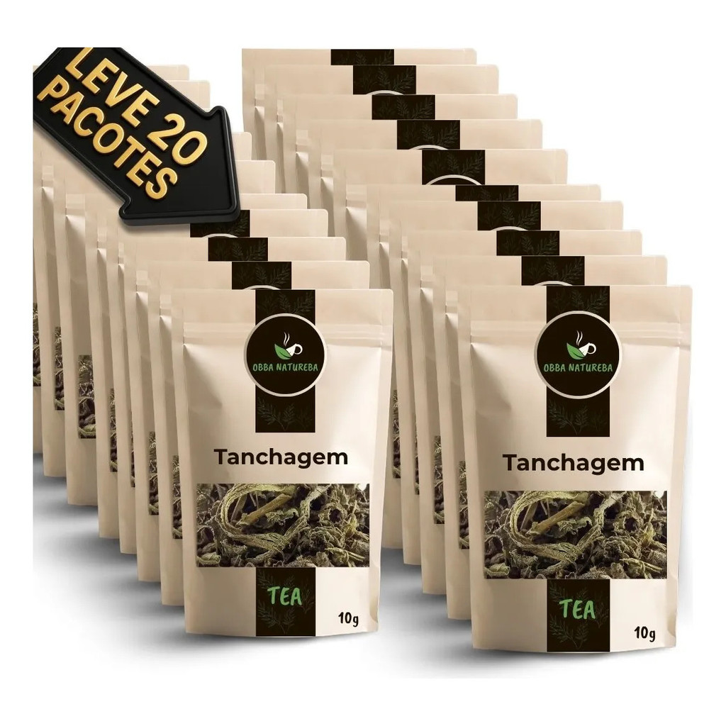 Tanchagem Ervas Secas para Chá Aroma Natural-Com 20 Pacotes