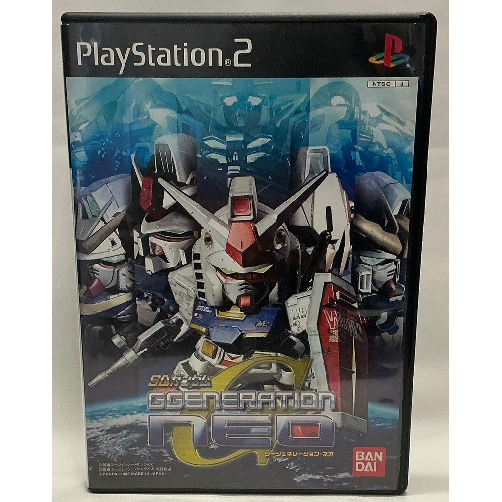 SD Gundam G Generation Neo Original Japonês - PS2